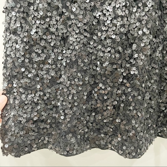 Abercrombie & Fitch Black Sequined Dress - Picture 7 of 8